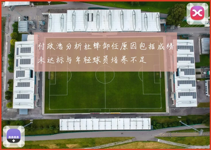 付政浩分析杜锋卸任原因包括成绩未达标与年轻球员培养不足