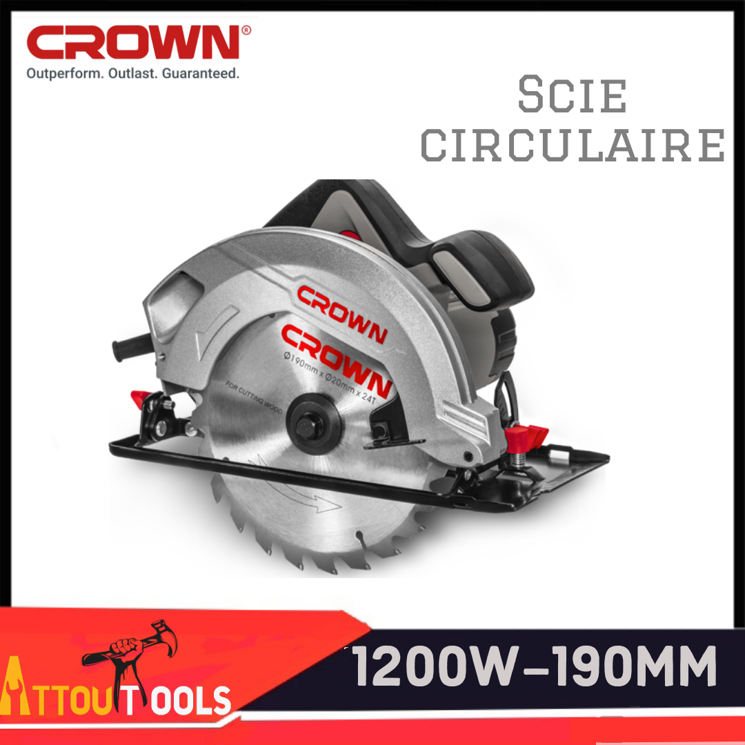 Scie Circulaire 1800W 235mm CROWN